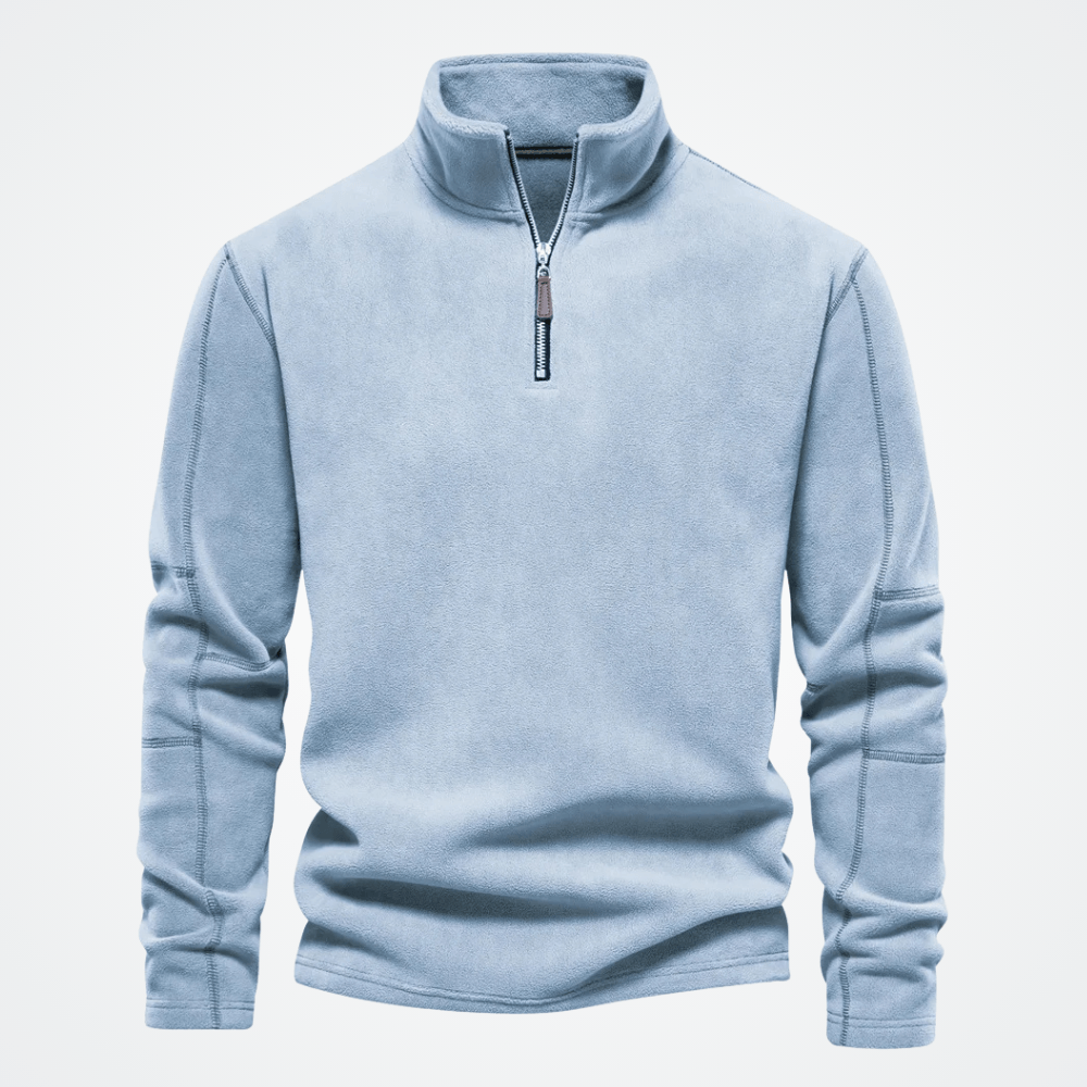 Sweat à capuche pour homme à col montant Tromsø Verno