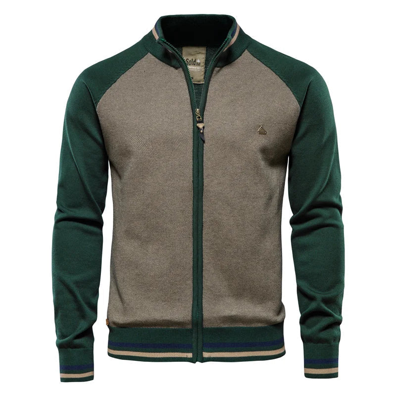 Veste streetwear en daim et coton