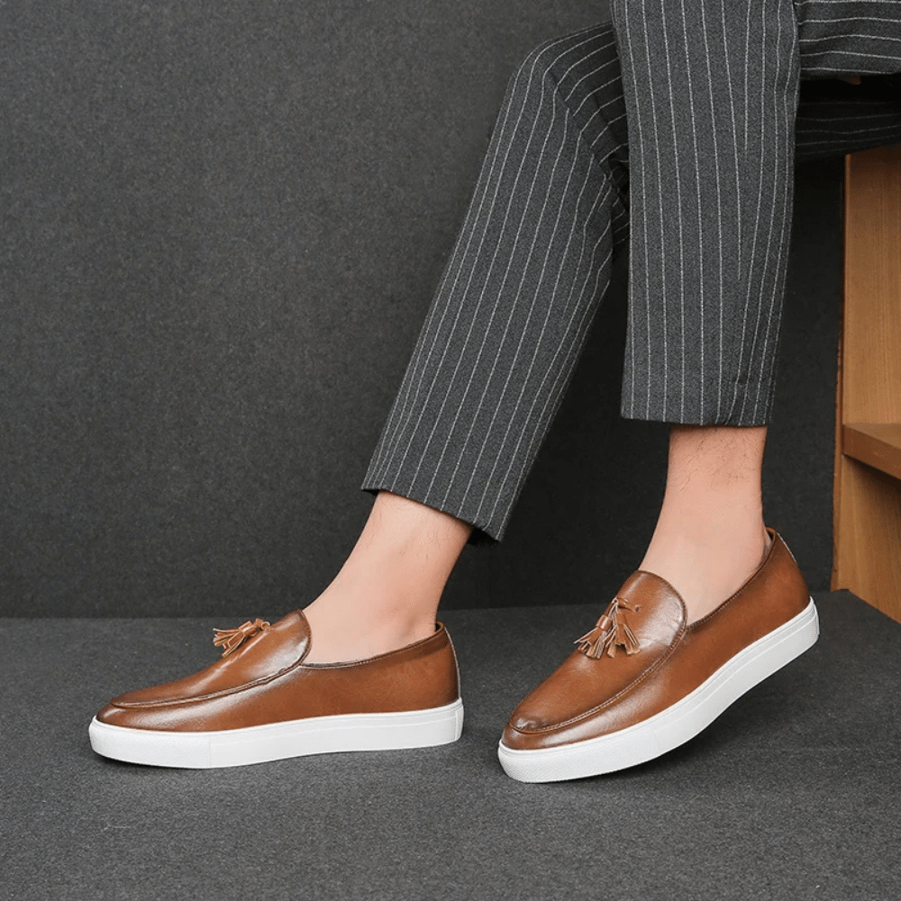 Mocassins en cuir pour homme Toulouse Verno