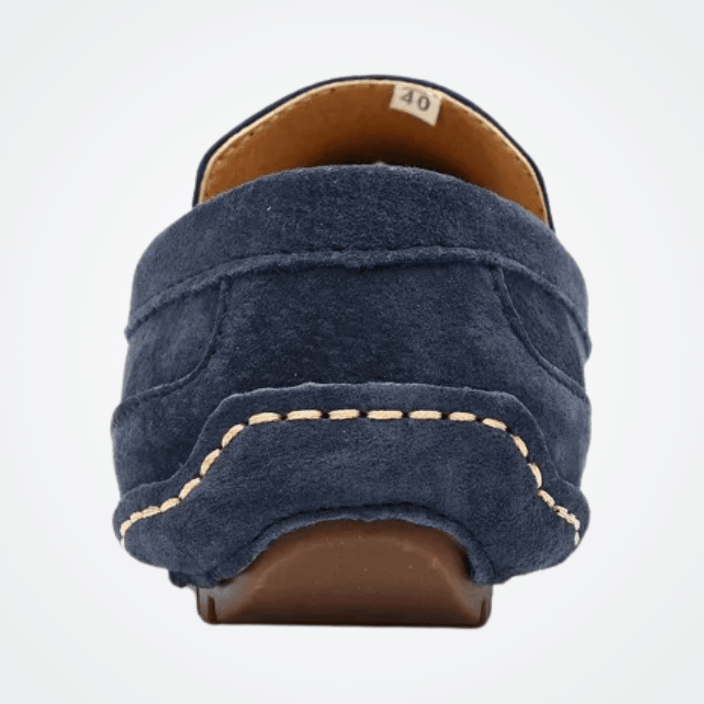 Mocassins en cuir pour hommes Suède Verno