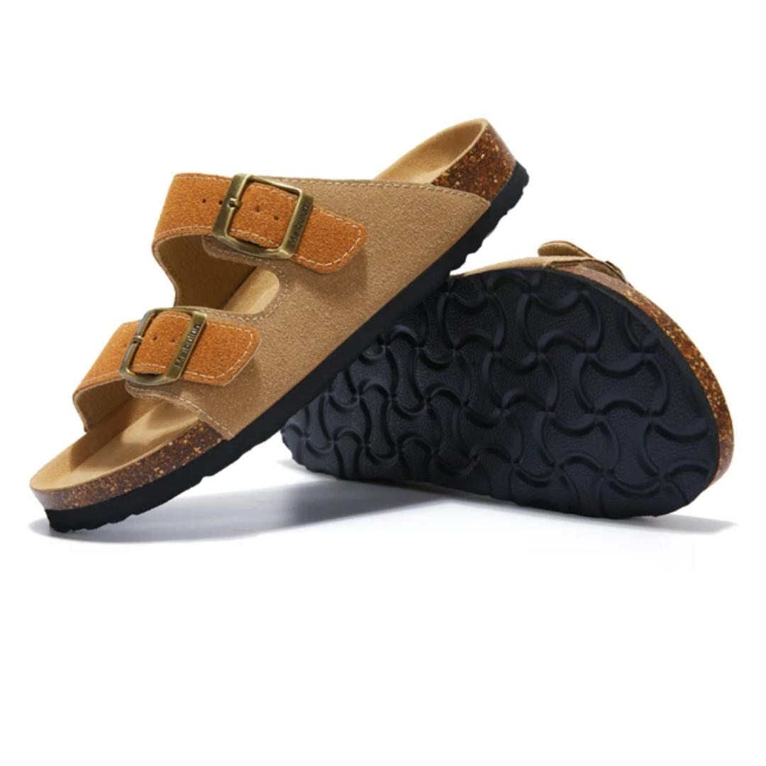 Birken California Sandales en daim pour homme