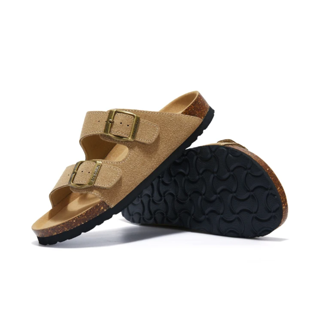 Birken California Sandales en daim pour homme