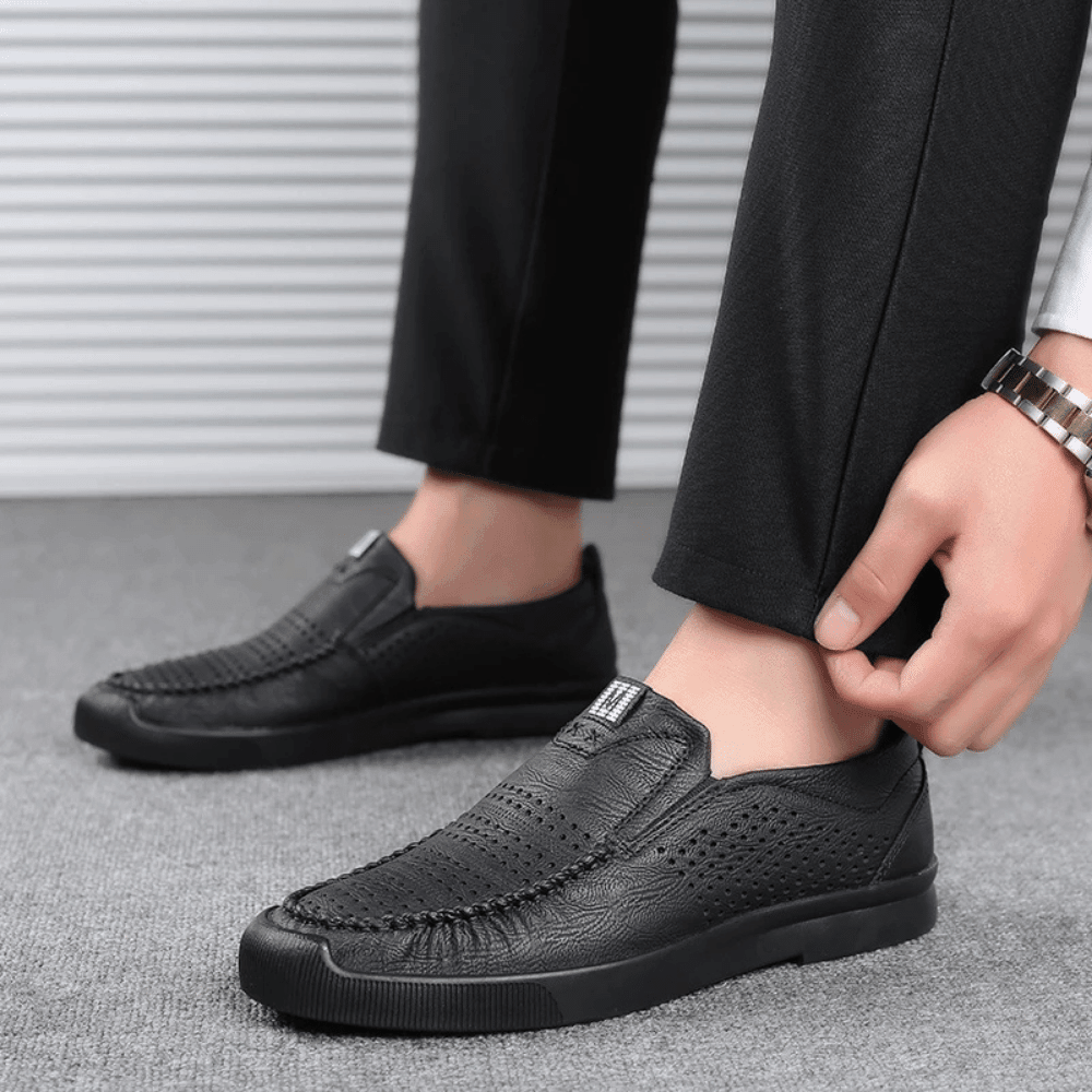 Mocassins en cuir pour hommes Milan Verno