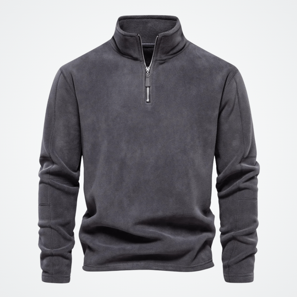 Sweat à capuche pour homme à col montant Tromsø Verno