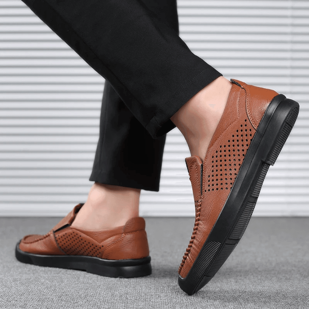Mocassins en cuir pour hommes Milan Verno