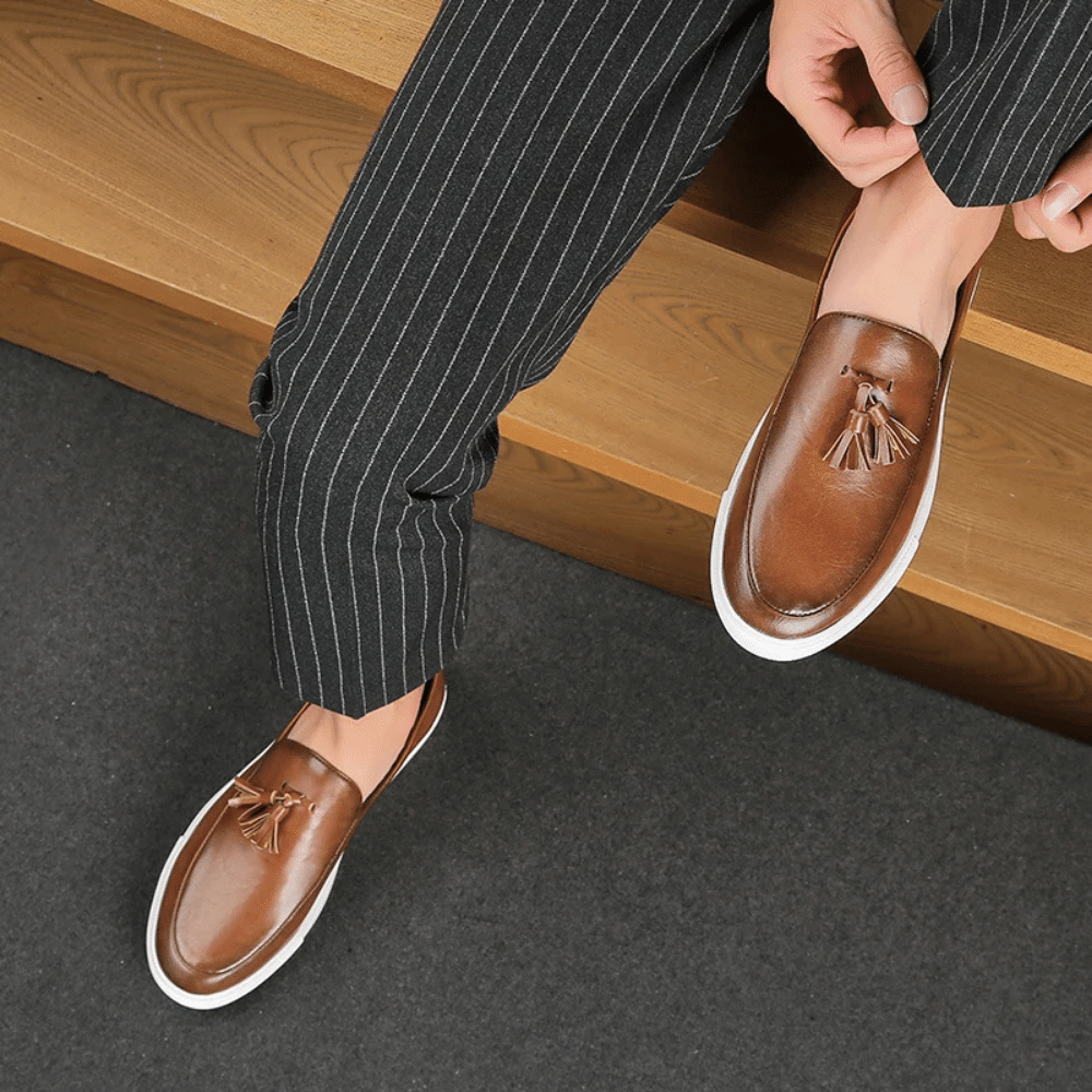 Mocassins en cuir pour homme Toulouse Verno