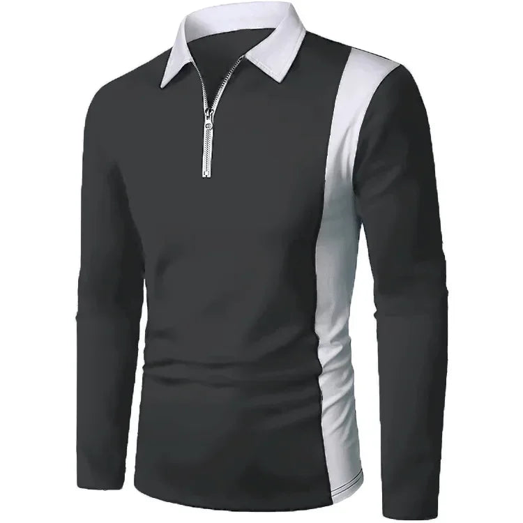 Polo à manches longues pour homme Padrony Verno