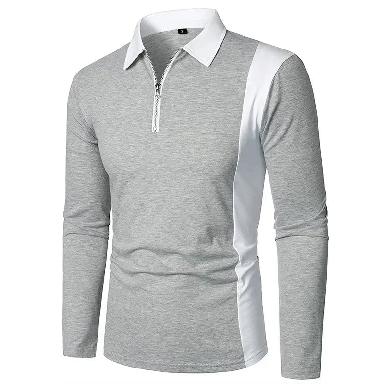 Polo à manches longues pour homme Padrony Verno