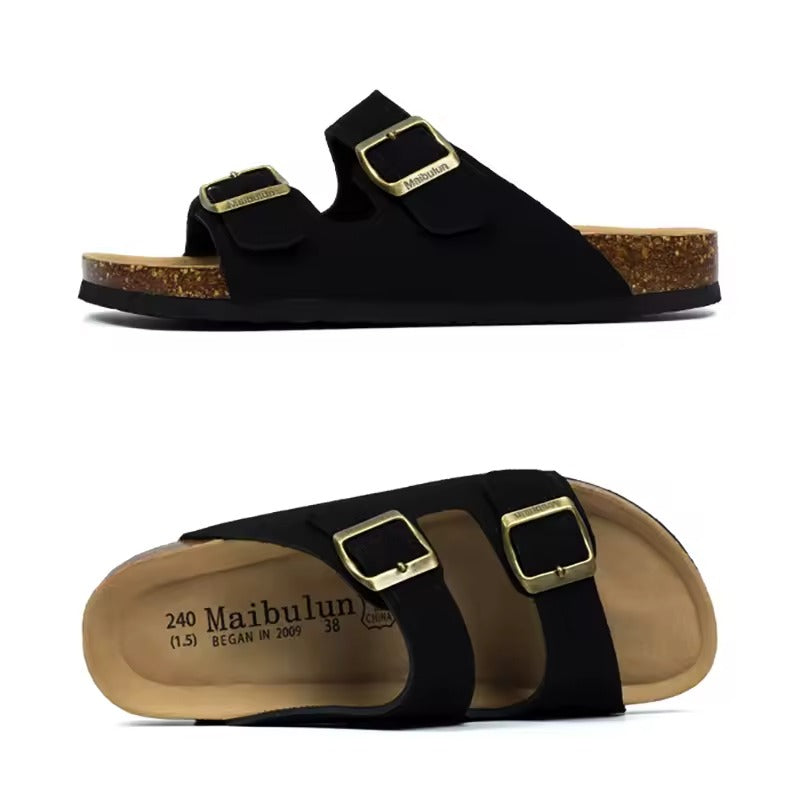 Birken California Sandales en daim pour homme