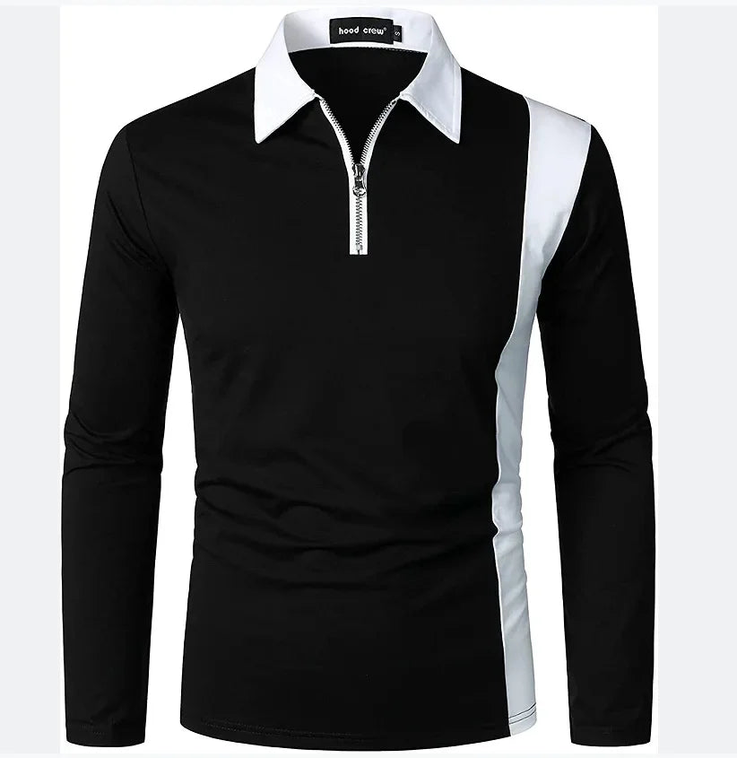 Polo à manches longues pour homme Padrony Verno