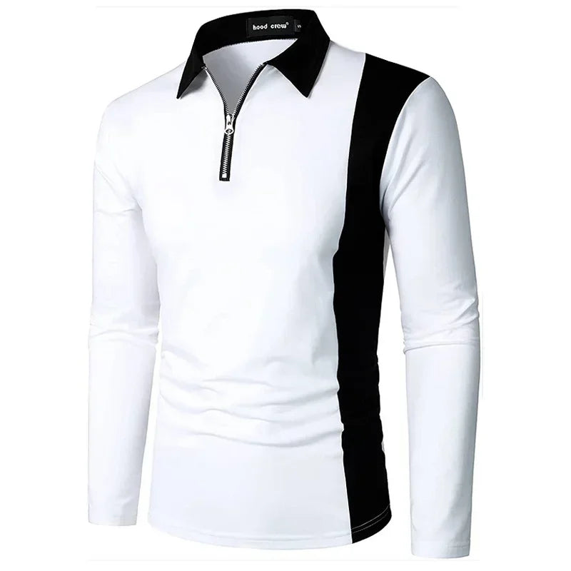 Polo à manches longues pour homme Padrony Verno