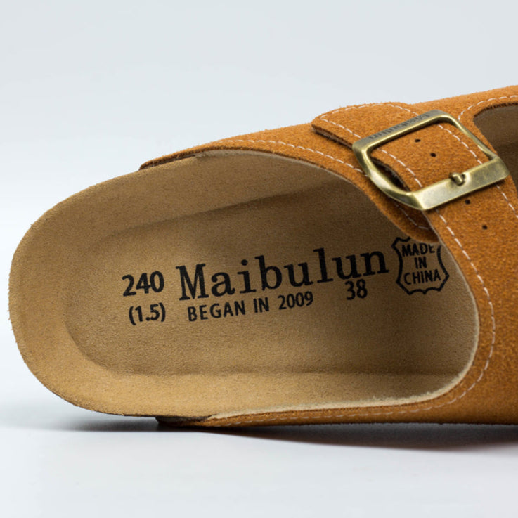 Birken California Sandales en daim pour homme