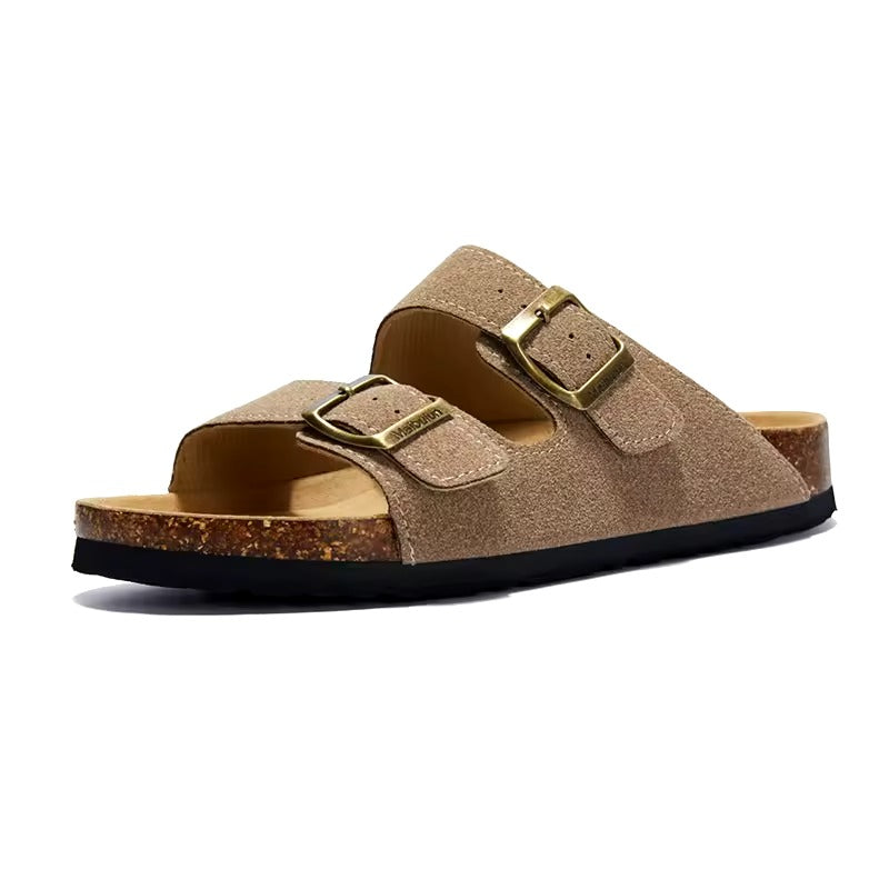 Birken California Sandales en daim pour homme