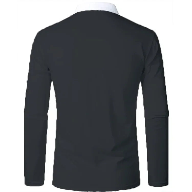 Polo à manches longues pour homme Padrony Verno