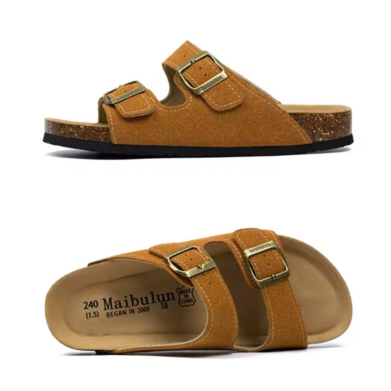 Birken California Sandales en daim pour homme