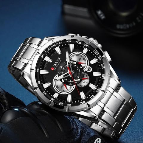 Montre en acier inoxydable Verno