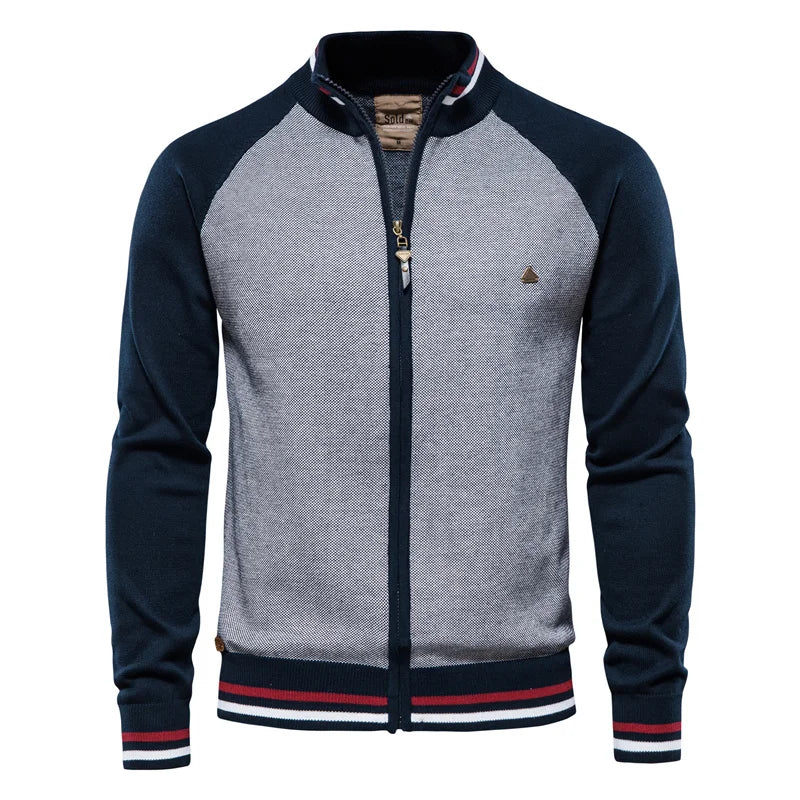 Veste streetwear en daim et coton