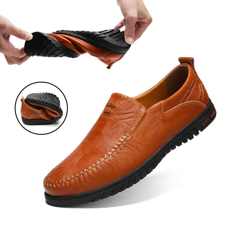 Mocassin à semelle souple