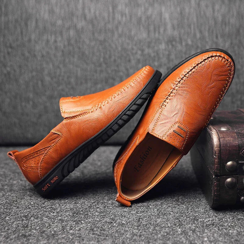 Mocassin à semelle souple