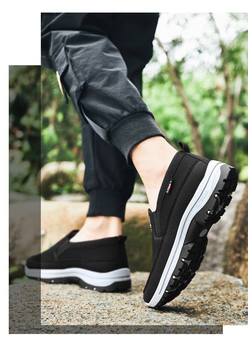 Chaussure décontractée et confortable en titane