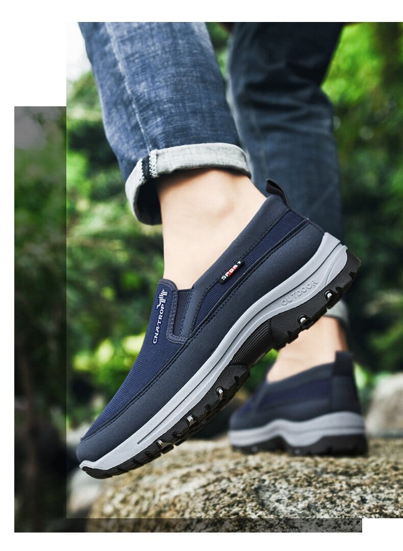 Chaussure décontractée et confortable en titane