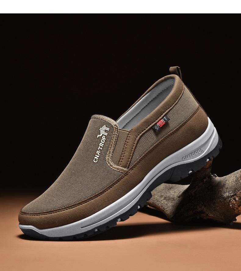 Chaussure décontractée et confortable en titane