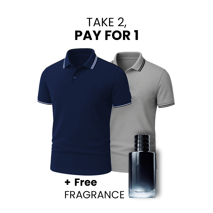 [ACHETEZ-EN 1, OBTENEZ-EN 2] Coffret Polo Premiere – 2 Polos Premium + Parfum de Luxe Offert