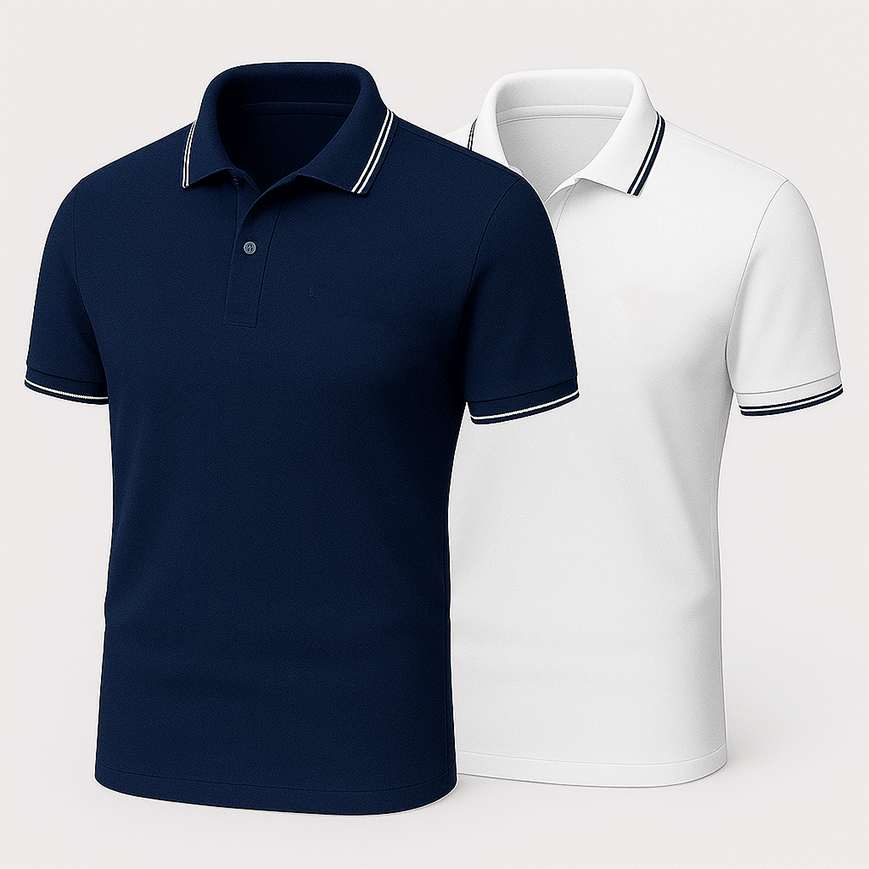 [ACHETEZ-EN 1, OBTENEZ-EN 2] Coffret Polo Premiere – 2 Polos Premium + Parfum de Luxe Offert