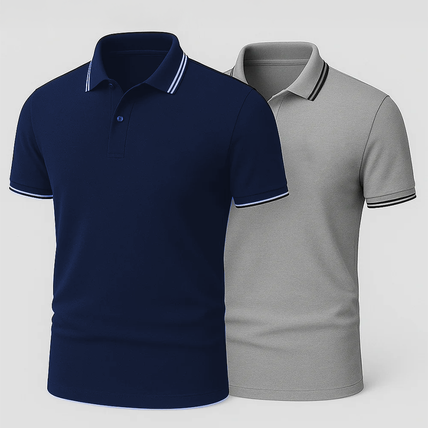 [ACHETEZ-EN 1, OBTENEZ-EN 2] Coffret Polo Premiere – 2 Polos Premium + Parfum de Luxe Offert
