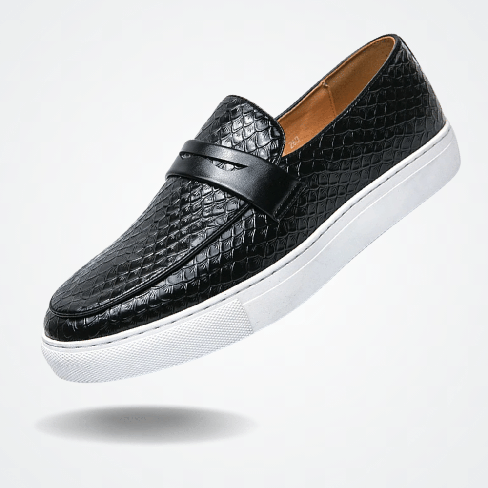 Mocassins en cuir à enfiler pour homme Toulon Verno