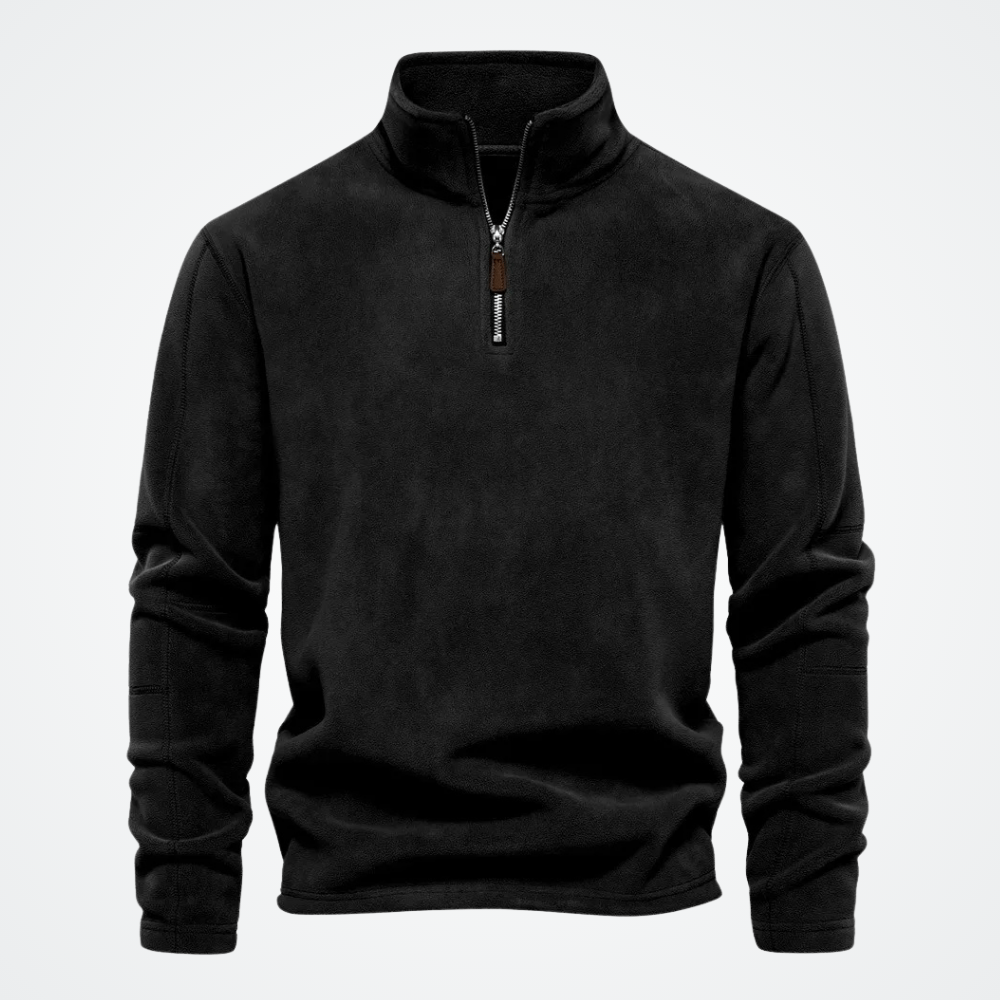 Sweat à capuche pour homme à col montant Tromsø Verno