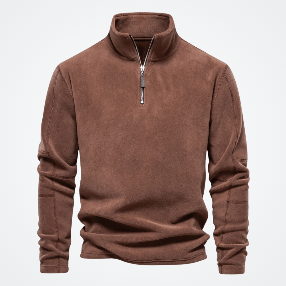 Sweat à capuche pour homme à col montant Tromsø Verno