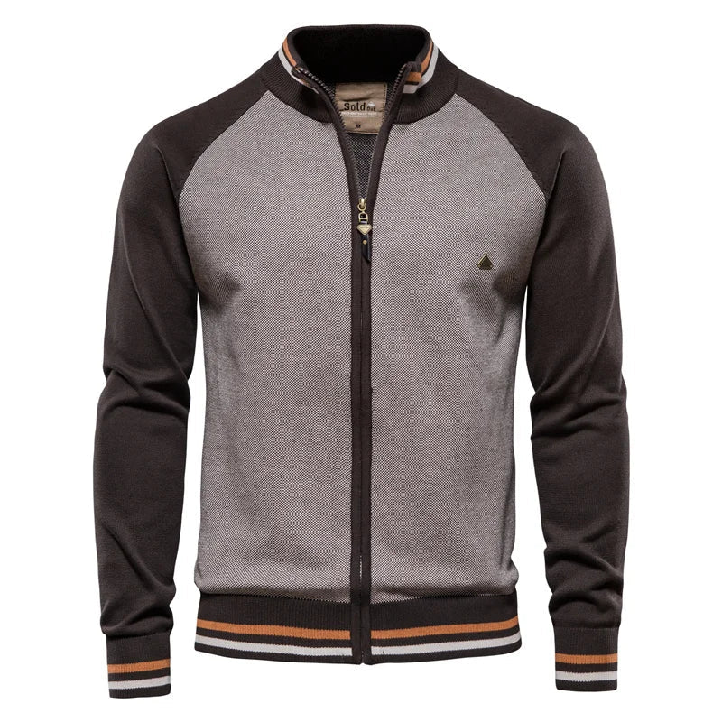 Veste streetwear en daim et coton