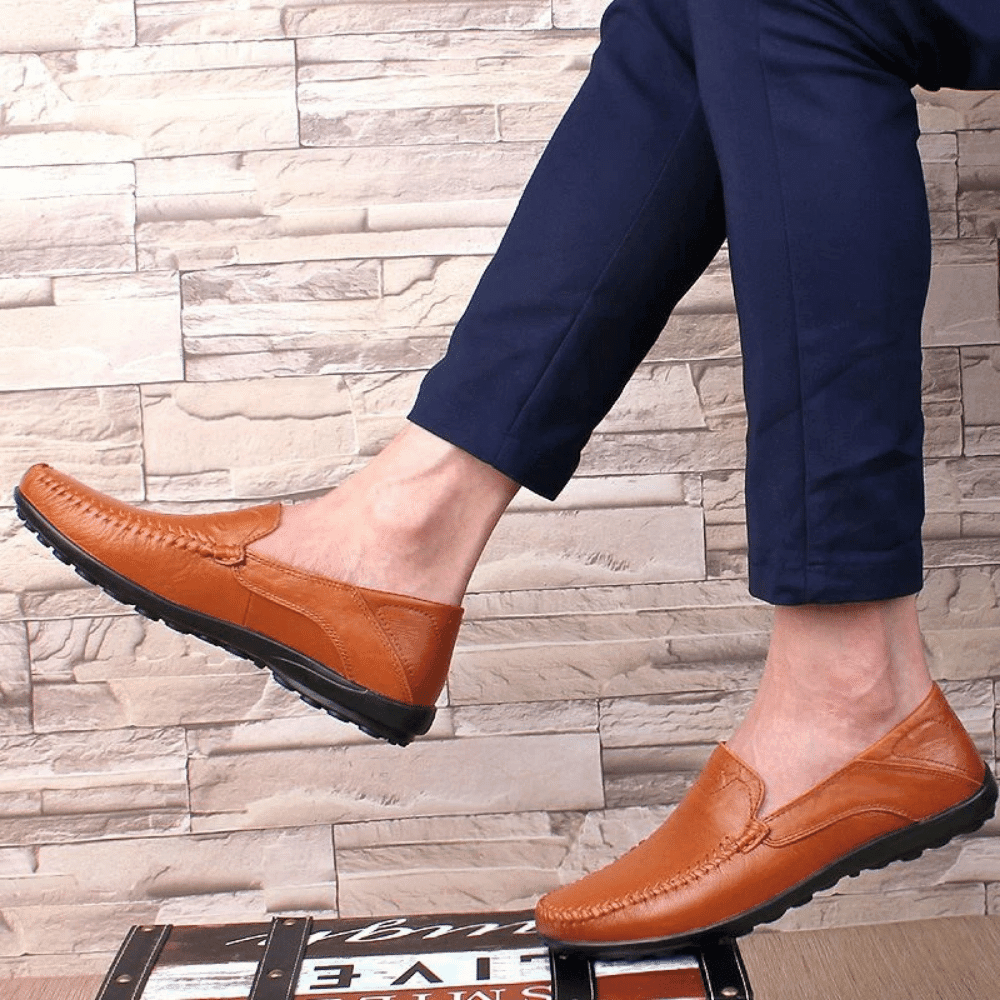 Mocassins en cuir pour hommes Florença Verno