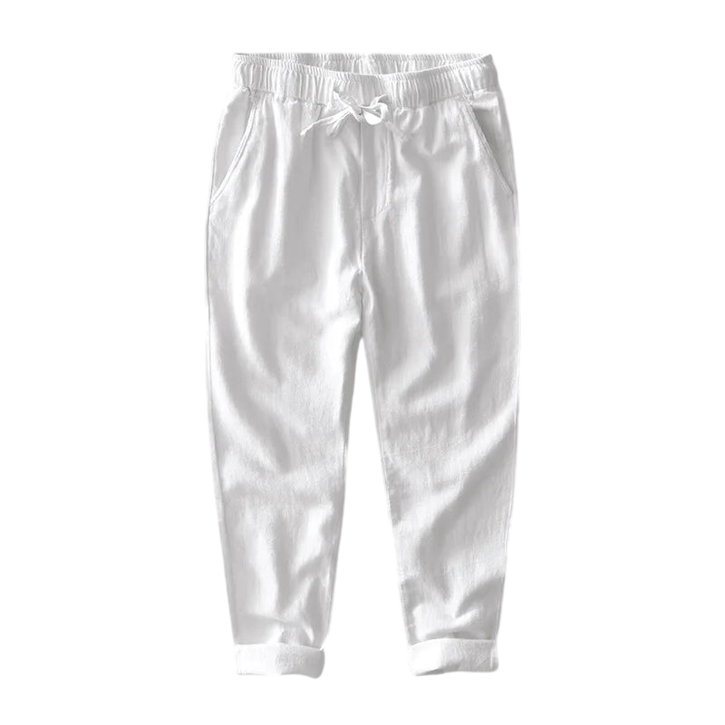 Pantalon en lin pour hommes Filo Verno