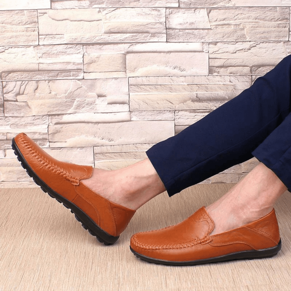 Mocassins en cuir pour hommes Florença Verno