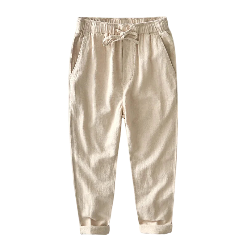 Pantalon en lin pour hommes Filo Verno
