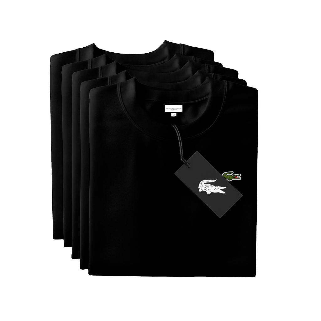 [1 ACHETEZ-EN 5, OBTENEZ-EN 5] Ensemble de t-shirts premium – LCT Essential (lot de 5) 