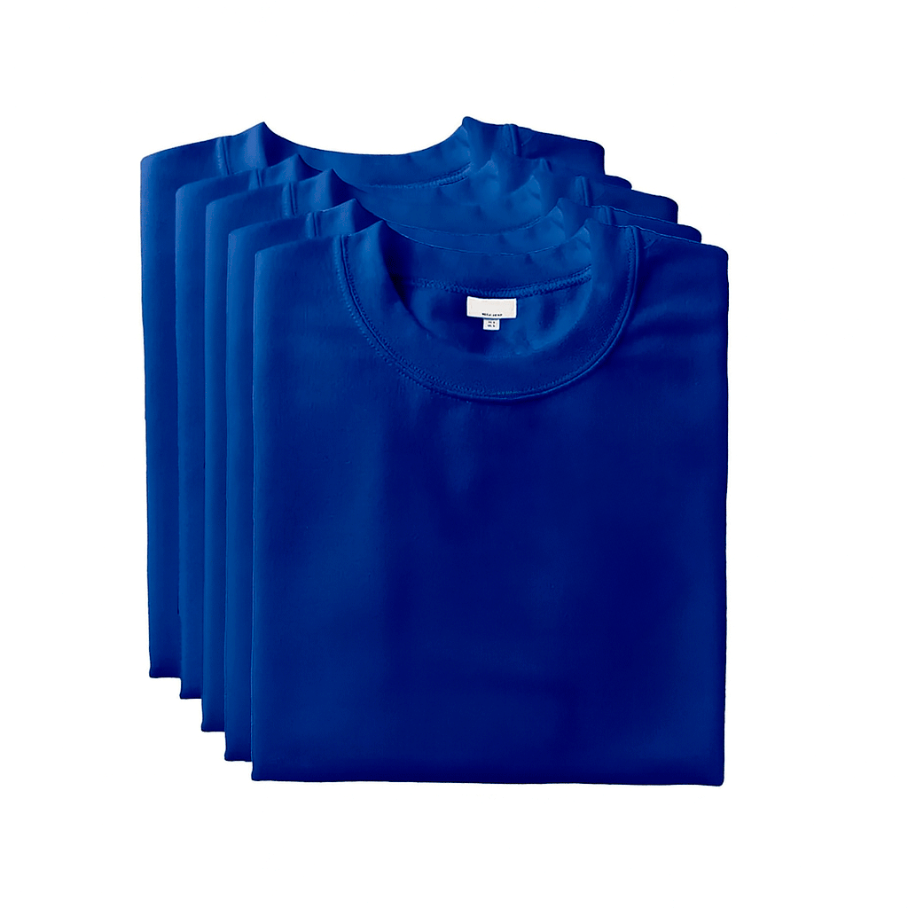 [1 ACHETEZ-EN 5, OBTENEZ-EN 5] Kit de t-shirts premium – Essentiel (lot de 5) 