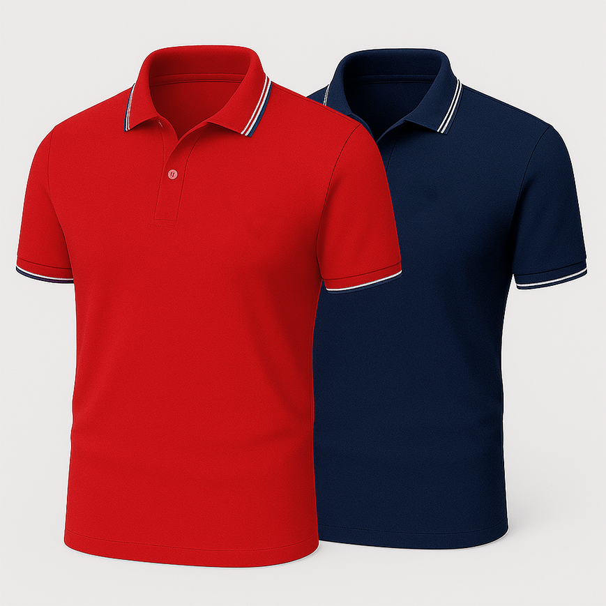 [ACHETEZ-EN 1, OBTENEZ-EN 2] Coffret Polo Premiere – 2 Polos Premium + Parfum de Luxe Offert