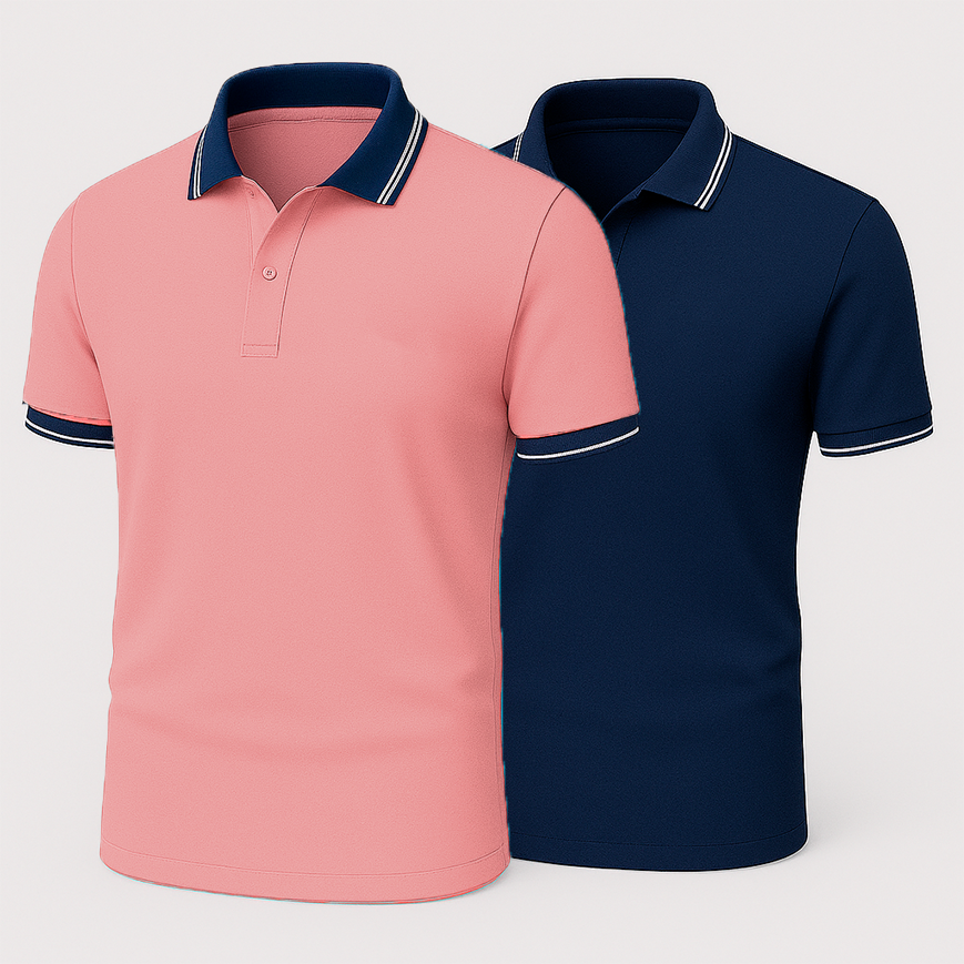 [ACHETEZ-EN 1, OBTENEZ-EN 2] Coffret Polo Premiere – 2 Polos Premium + Parfum de Luxe Offert