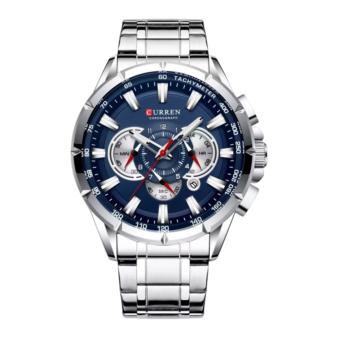 Montre en acier inoxydable Verno