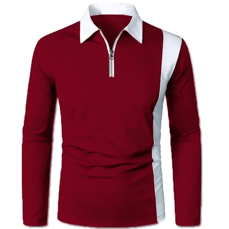 Polo à manches longues pour homme Padrony Verno