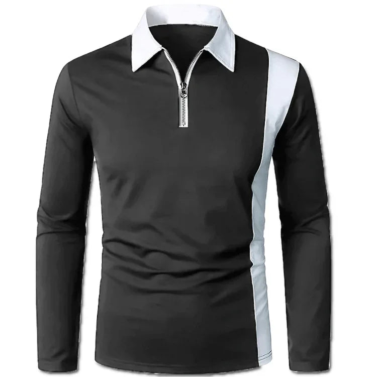 Polo à manches longues pour homme Padrony Verno