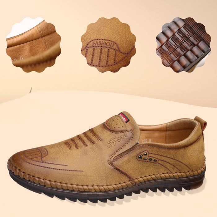 Chaussure en cuir italien - Ultra confortable et respirante