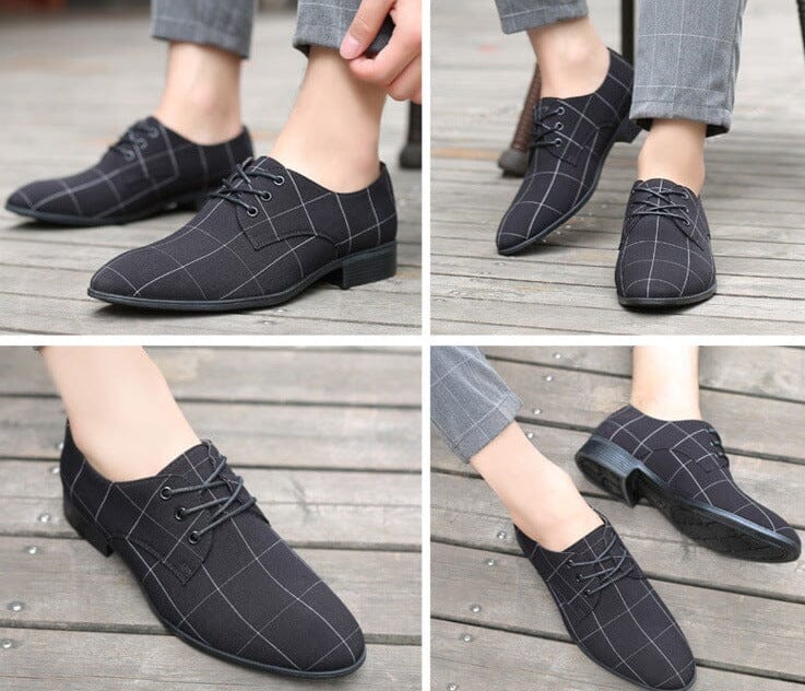 Chaussures à lacets Barone pour hommes