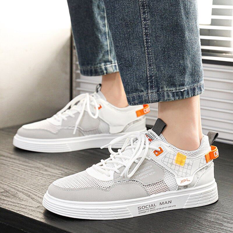 Baskets décontractées pour hommes New Social Man 